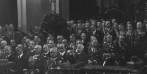Pogrzeb gen. bryg. Juliana Stachiewicza w Warszawie we wrześniu 1934 roku.