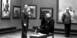 Wystawa zbiorowa artystów malarzy Jana, Adama i Tadeusza Styków w lokalu Towarzystwa Przyjaciół Sztuk Pięknych w Krakowie w styczniu 1931 r.