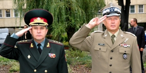 Wizyta szefa Sztabu Generalnego Sił Zbrojnych Ukrainy w Polsce 9.08.2006 r.