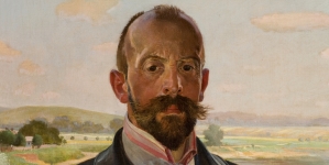 "Autoportret" Jacka Malczewskiego.