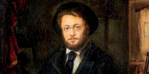 "Autoportret malarza" P.  Merwarta.
