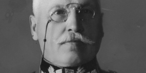 Jan Jacyna, generał dywizji WP.  - fotografia portretowa zamieszczona w prasie w związku ze śmiercią generała 10 XII 1930 roku.