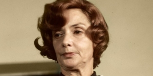 Zofia Mrozowska w serialu "Polskie drogi" z lat 1976-1977.