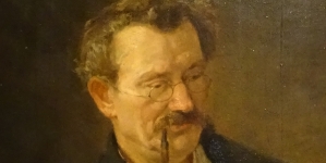 "Portret malarza Dawida Carla Franza" Wilhelma Augusta Stryowskiego.