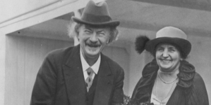 Kompozytor i pianista Ignacy Jan Paderewski z żoną Heleną w 1927 roku.