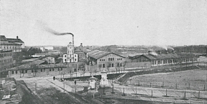 Fabryka przy ul. Strzeleckiej istniejąca do roku 1912.