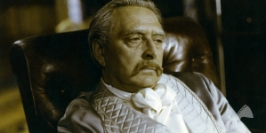 Czesław Wołłejko w filmie Jerzego Hoffmana "Trędowata" z 1976 roku.