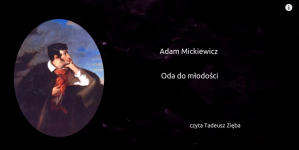 "Oda do młodości" Adama Mickiewicza.