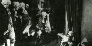 Scena z filmu Ryszarda Ordyńskiego "Pan Tadeusz" z 1928 roku.