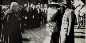 Cesarz Karol I w Krakowie 5.05.1917 r.