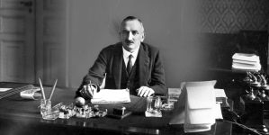 Aleksander Raczyński, minister rolnictwa i dóbr państwowych.