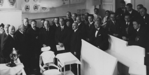 Uroczystość otwarcia nowych klinik w Akademii Stomatologicznej w Warszawie 25.11.1933 r.