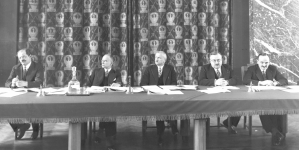 Konferencja gospodarcza w sprawach morskich w Gdyni w marcu 1934 roku.