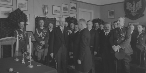 Poświęcenie siedziby Ligi Obrony Powietrznej i Przeciwgazowej w Warszawie  4.03.1932 r.