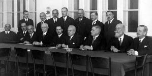 Posiedzenie Rady Finansowej w Warszawie 30.11.1927 r.