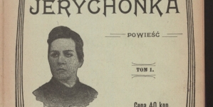 Strona tytułowa powieści Marii Rodziewiczówny "Jerychonka".