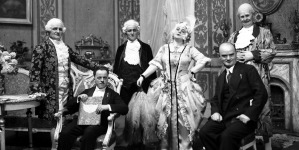 Opera "Don Pasquale" w Teatrze im. Juliusza Słowackiego w Krakowie w styczniu 1932 roku.