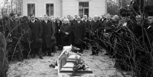 Pogrzeb ministra poczt i telegrafów Ignacego Boernera w Warszawie 15.04.1933 r.