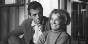 Barbara Horawianka i Andrzej Łapicki w filmie Ewy i Czesława Petelskich "Cześć kapitanie" z 1967 roku.
