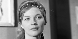 Barbara Modelska w filmie Edwarda Skórzewskiego i Jerzego Hoffmana "Gangsterzy i filantropi" z 1962 roku.