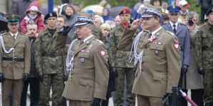 Gen. Franciszek Gągor w czasie obchodów Święta Konstytucji 3 Maja w 2009 roku.