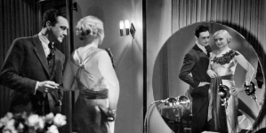 Jerzy Marr i Maria Chmurkowska w filmie Mariana Czauskiego "Szczęśliwa trzynastka" z 1938 roku.