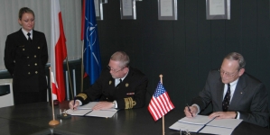 Podpisanie umowy pomiędzy Ministerstwem Obrony Narodowej i Departamentem Obrony USA 9.05.2009 r.