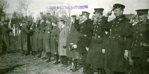 Odznaczenie obrońców Lwowa w  1921 roku.
