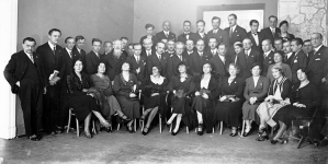Zjazd literatów z okazji 25 rocznicy śmierci Stanisława Wyspiańskiego w listopadzie w 1932 roku.