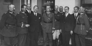 Wizyta w Polsce brytyjskiego podsekretarza do spraw lotnictwa Williama Brauckera w listopadzie 1924 roku.