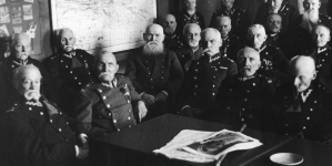 Zebranie członków Stowarzyszenia Wzajemnej Pomocy Uczestników Powstania 1863 roku w Warszawie, 7.04.1932 r.