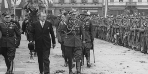 Wojsko wraca po manewrach do Warszawy 13.09.1938 r.