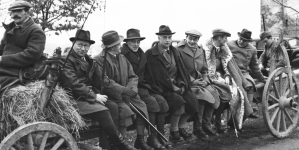 Polowanie reprezentacyjne w lasach Komory Cieszyńskiej w listopadzie 1938 r.