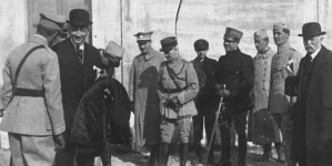 Polski obóz wojskowy w Santa Maria pod Neapolem w grudniu 1918 r.