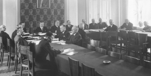 Posiedzenie inauguracyjne Rady Fundacji im. Jakuba Potockiego 25.01.1925 r.