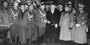 Delegacja wojskowa i Związku Legionistów Polskich w Rzymie w 1937 r.