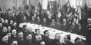 Zjazd delegatów Związku Weteranów Powstań Narodowych 1914/1919 w Poznaniu w marcu 1934 r.