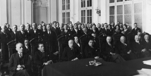 Zjazd Centralnego Związku Zrzeszeń Urzędników Sądowych RP w sali Sądu Najwyższego Warszawie w maju 1930 r.