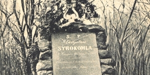 Grób Syrokomli na Rossie w Wilnie.