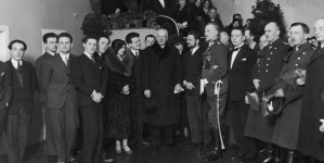 Premiera filmu "Bezimienni bohaterowie" w kinie Majestic w Warszawie 7.01.1932 r.