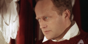 Edward Żentara w filmie "Piękna nieznajoma" z 1992 r.