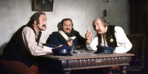 Scena  z filmu Zygmunta Skoniecznego "Placówka" z 1979 r.