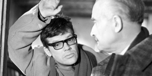 Scena z filmu Wojciecha Hasa "Szyfry" z 1966 r.