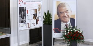 Wystawa  „Mistrz Religa. Człowiek, lekarz, polityk” w Senacie RP w marcu 2019 r.  (Fot.  K. Czerwińska – Kancelaria Senatu) 