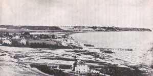 Tereny portu gdyńskiego przed rozpoczęciem budowy.