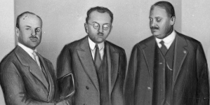 Oskarżeni o udział w organizowaniu kongresu Centrolewu w Krakowie, kwiecień 1931 r.