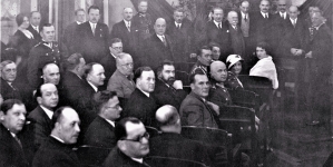 Zebranie organizacyjne Koła Literatów i Publicystów Legionowych 17.05.1933 r.