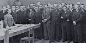 Zjazd wojewódzki referentów prasowo-propagandowych Obozu Zjednoczenia Narodowego w Warszawie w październiku 1937 r.