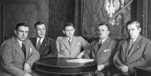 Członkowie prezydium Zarządu Głównego Związku Inwalidów Wojennych RP, lipiec 1932 r.