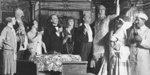 Przedstawienie "Ta, która zwyciężyła" w Teatrze Ćwiklińskiej i Fertnera w Warszawie w 1927 r.